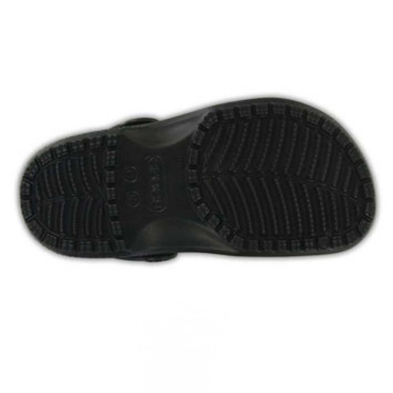 Crocs Kids Cayman Clog Black UK 3 EUR 34-35 US J3 (10006-001)